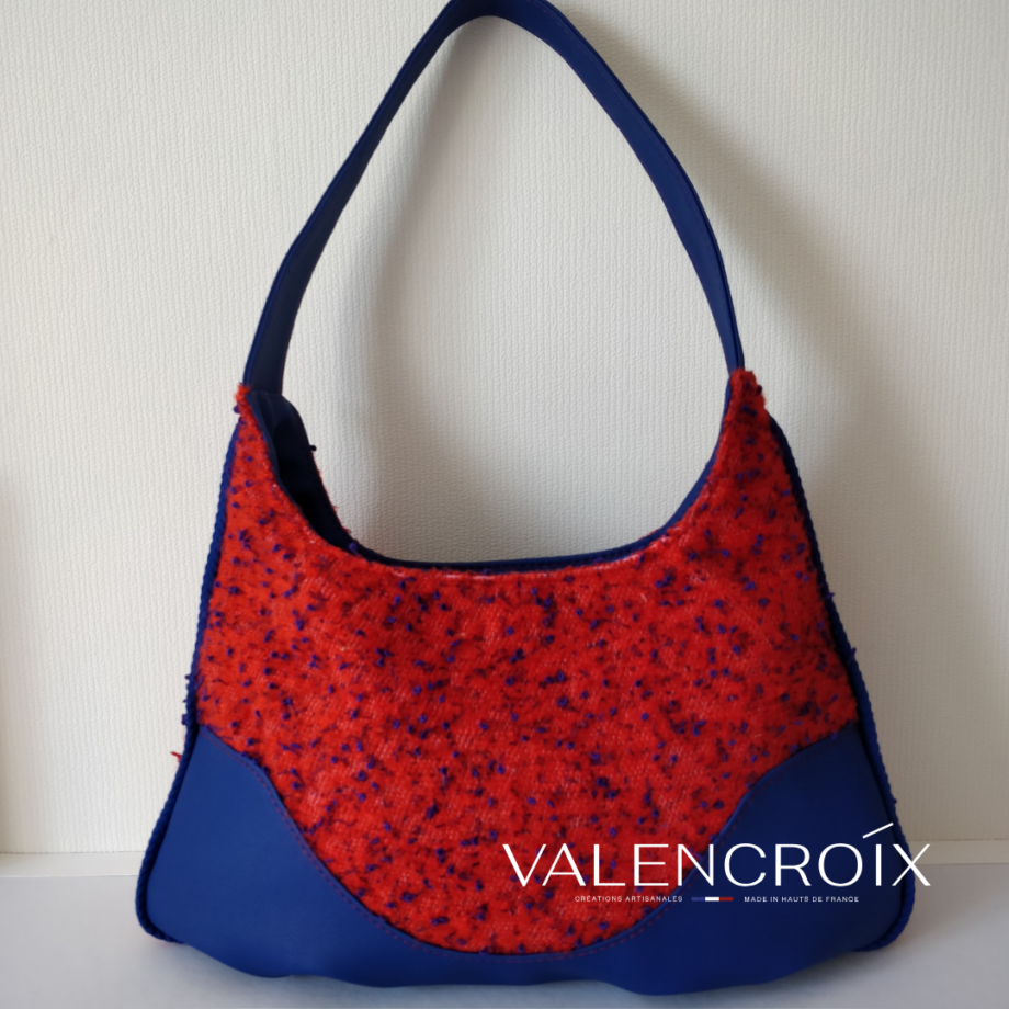 Sac Filipa rouge et bleu - Valencroix