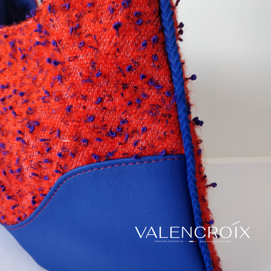 Sac Filipa rouge et bleu - Valencroix