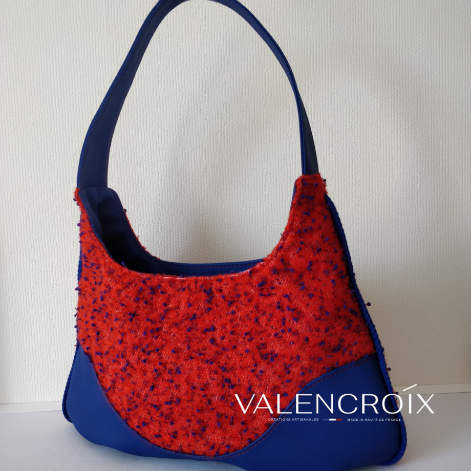 Sac Filipa rouge et bleu - Valencroix