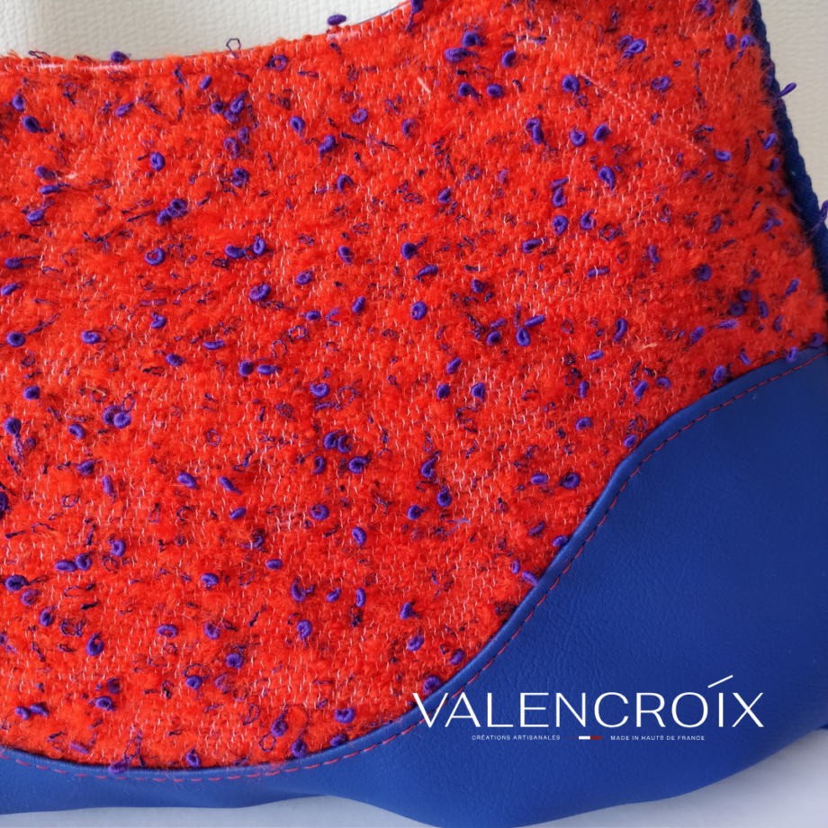 Sac Filipa rouge et bleu - Valencroix