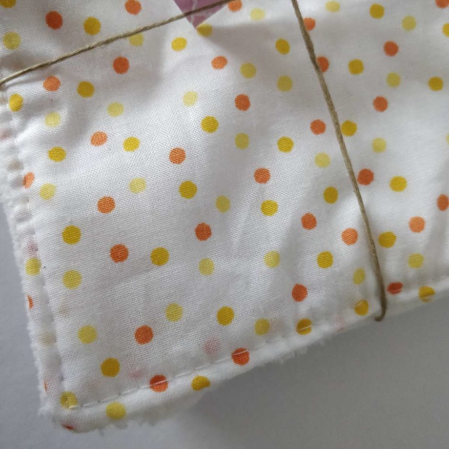 Lingettes lavables - pois