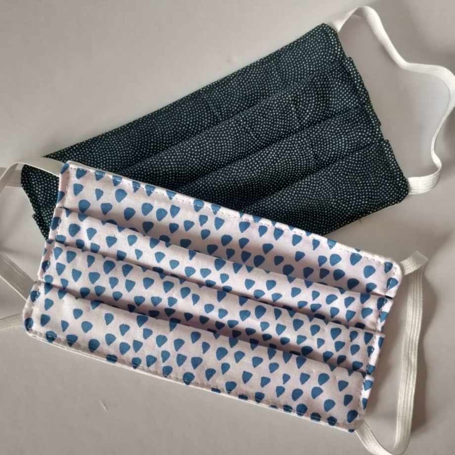 Masques barrières adulte en tissu lavable- lot n°29