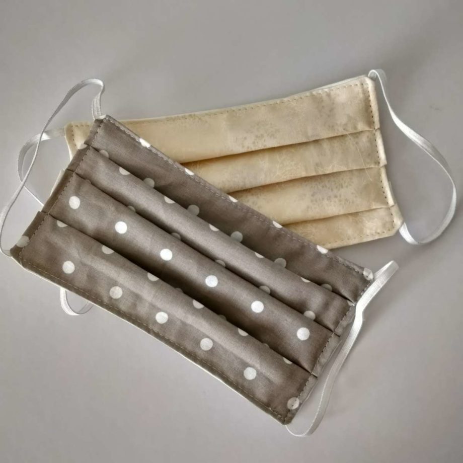 Masques barrières adulte en tissu lavable- lot n°42