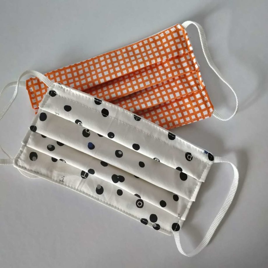 Masques barrières adulte en tissu lavable- lot n°68