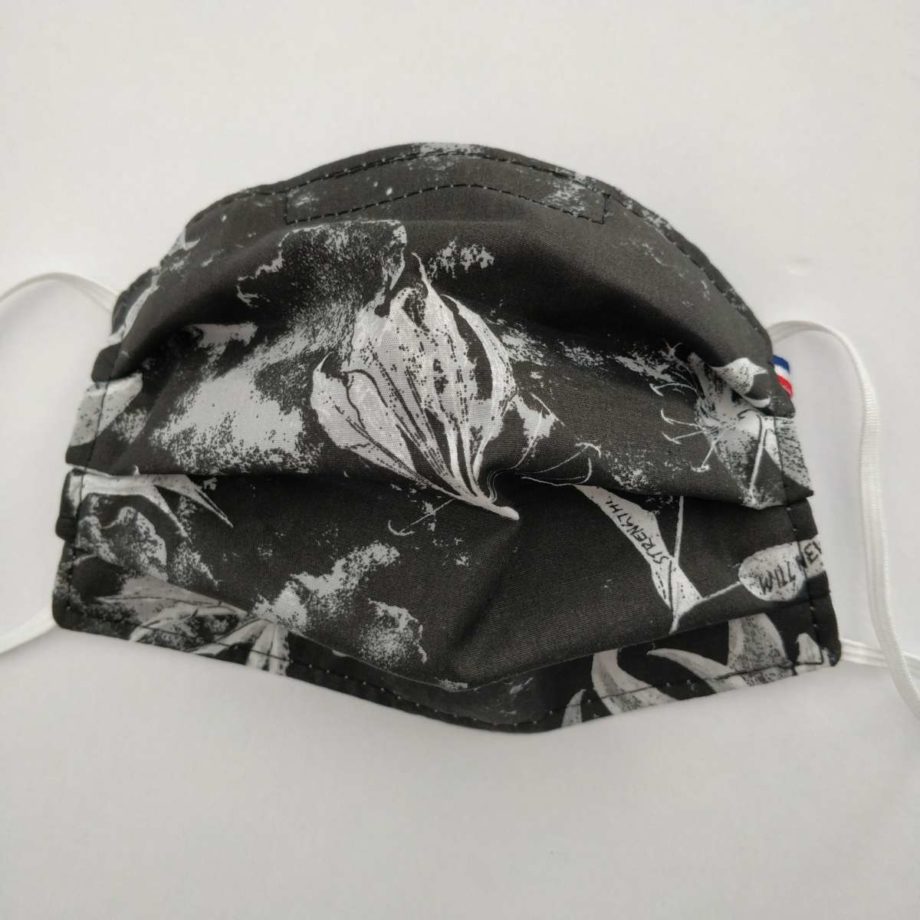 Masque barrière adulte FEMME ou ADO avec pince-nez