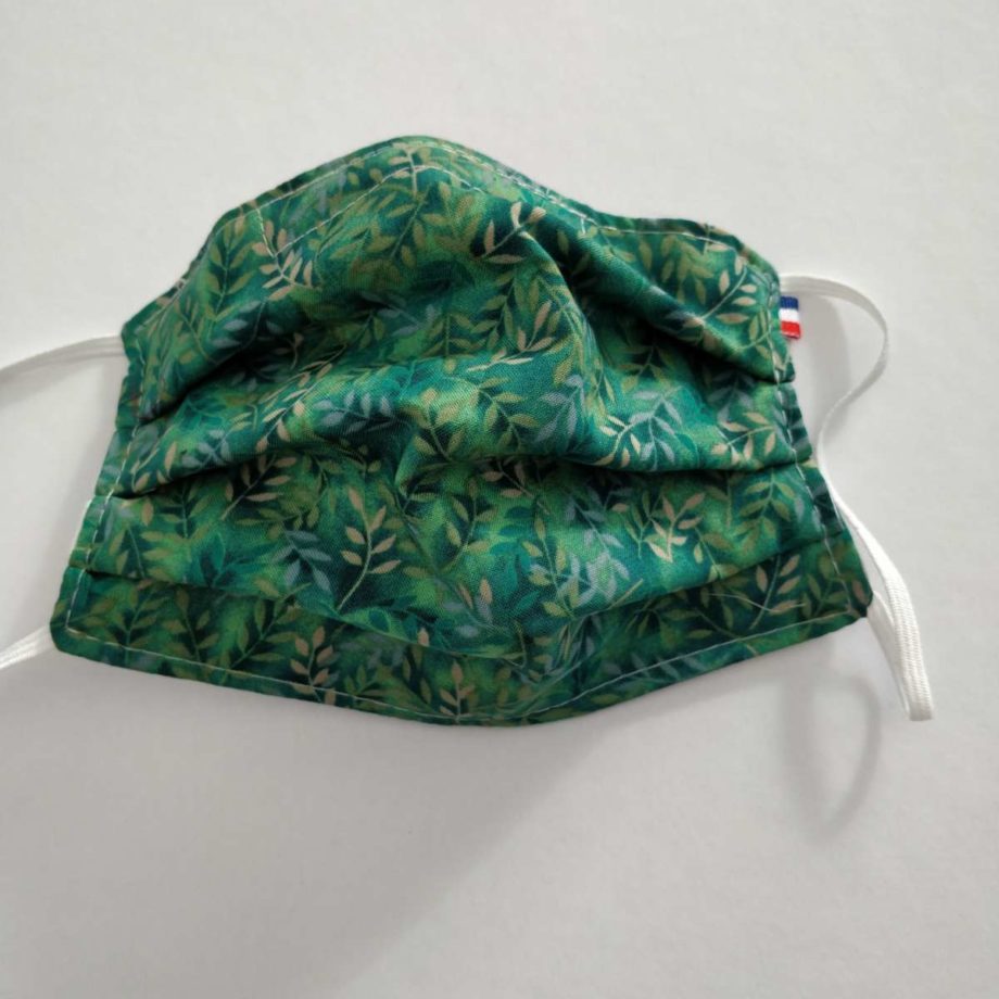 Masque barrière adulte FEMME ou ADO avec pince-nez