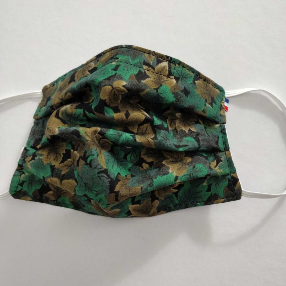 Masque barrière adulte FEMME ou ADO avec pince-nez
