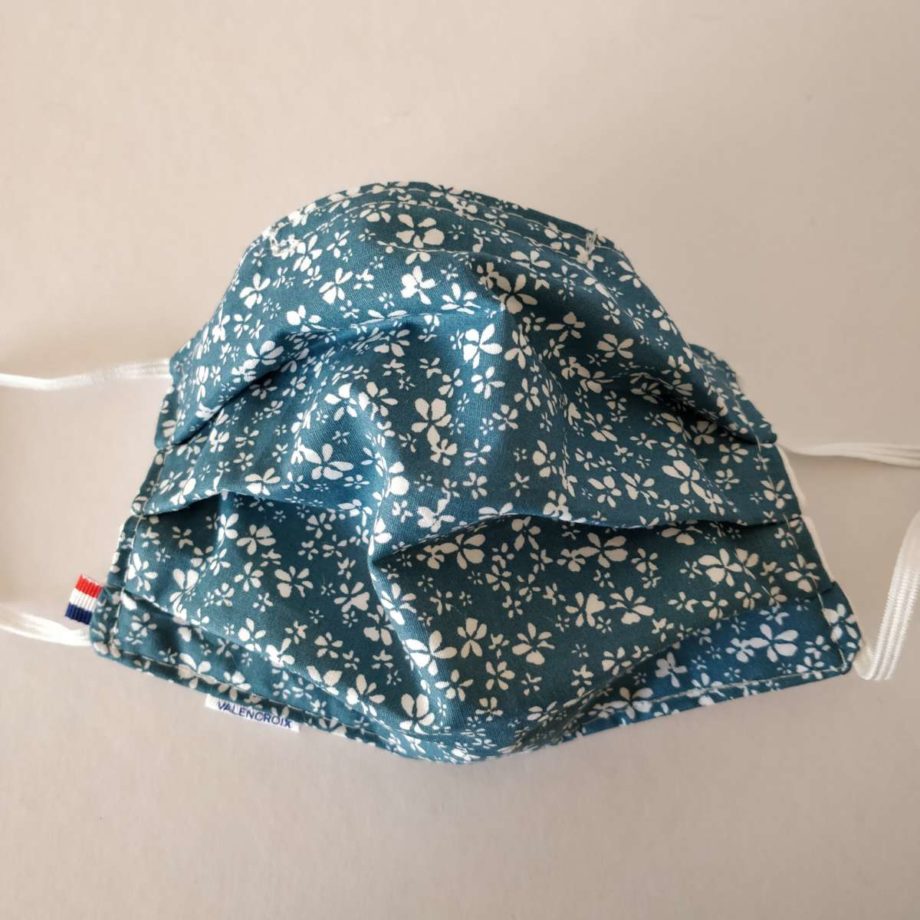 Masque barrière adulte FEMME ou ADO avec pince-nez
