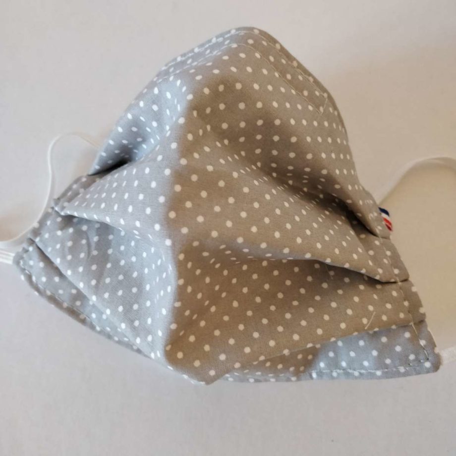 Masque barrière adulte FEMME ou ADO avec pince-nez