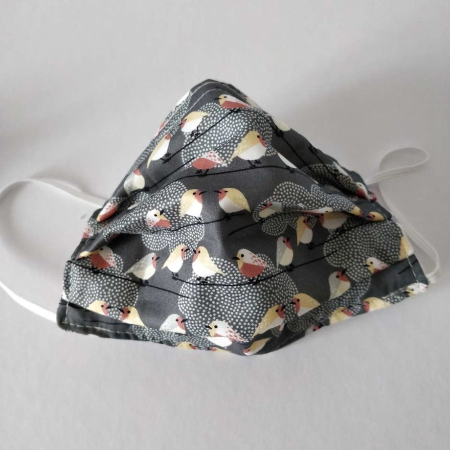 Masque barrière adulte FEMME ou ADO avec pince-nez