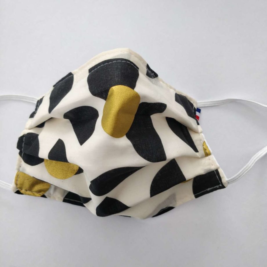 Masque barrière adulte FEMME ou ADO avec pince-nez