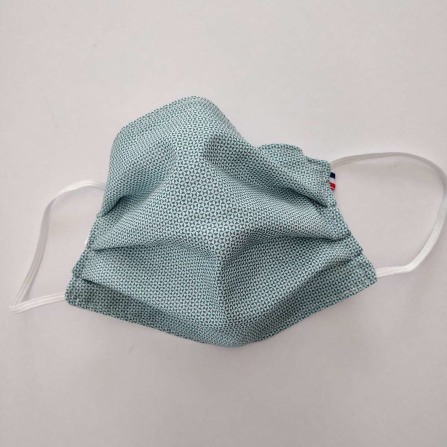 Masque barrière adulte FEMME ou ADO avec pince-nez