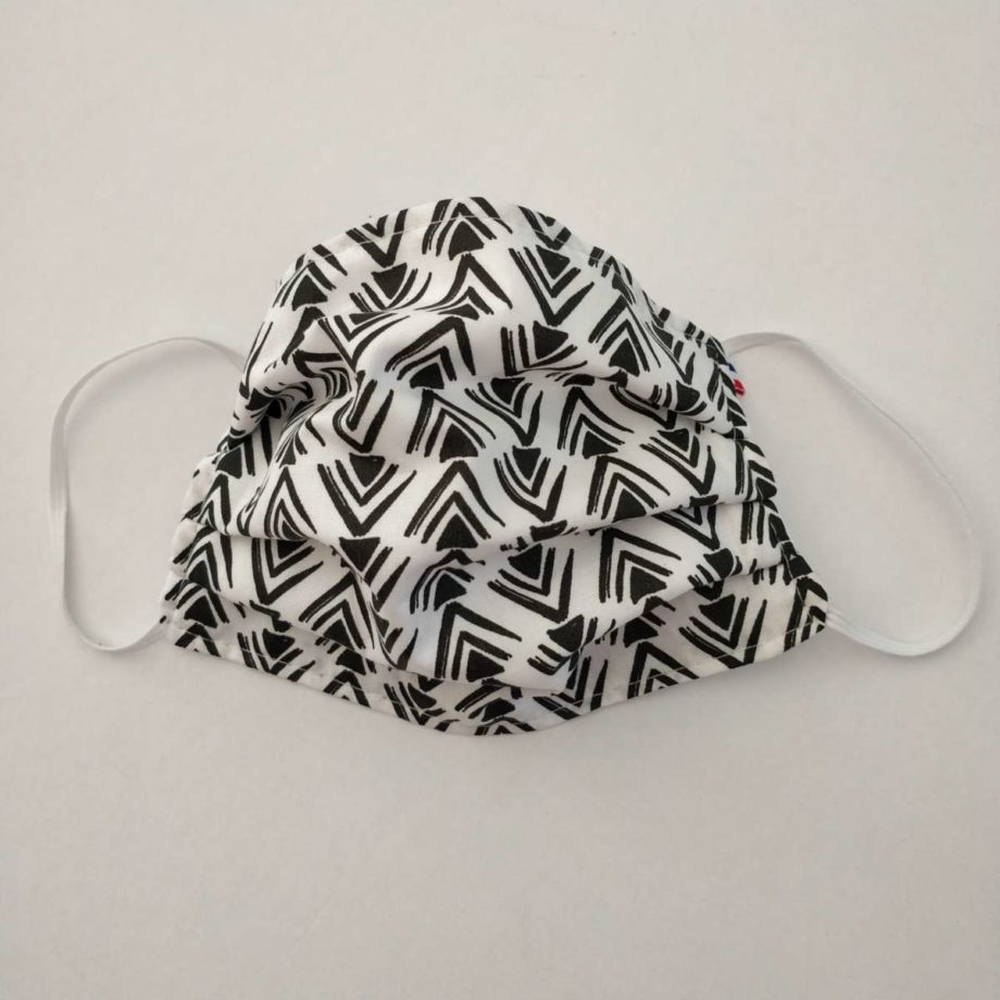 Masque barrière adulte FEMME ou ADO avec pince-nez