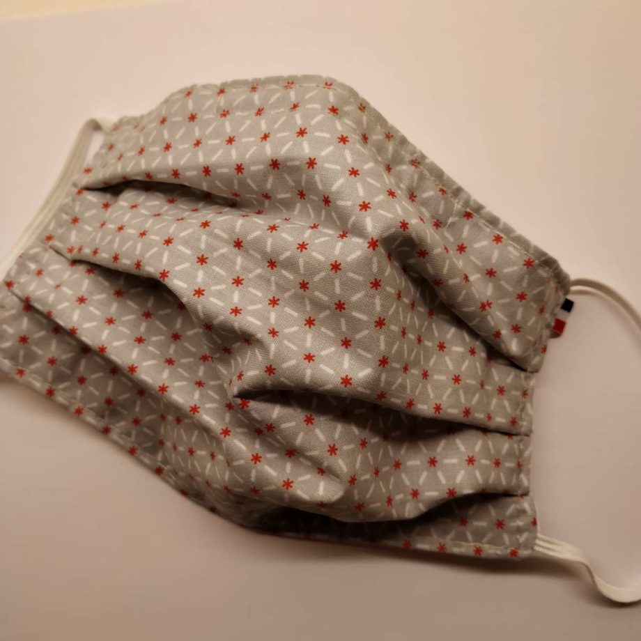 Masque barrière adulte HOMME avec pince-nez