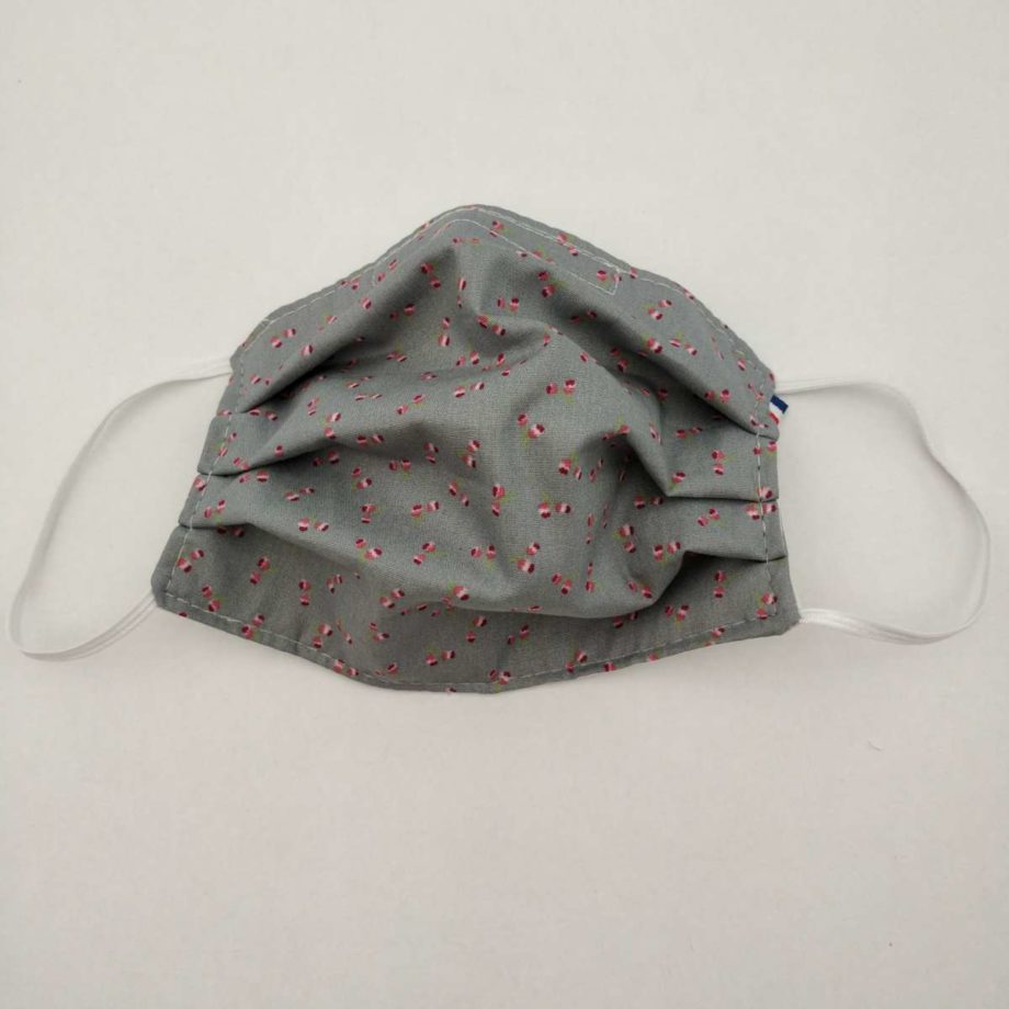 Masque barrière adulte FEMME ou ADO avec pince-nez