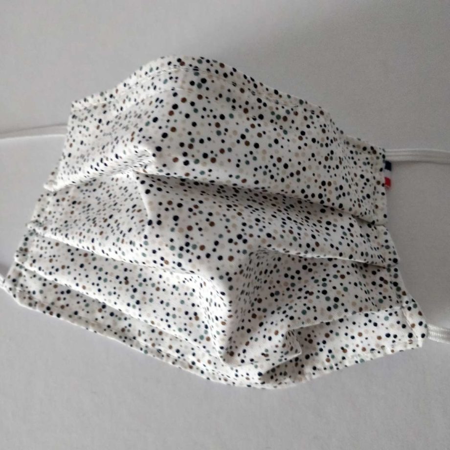 Masque barrière adulte FEMME ou ADO avec pince-nez