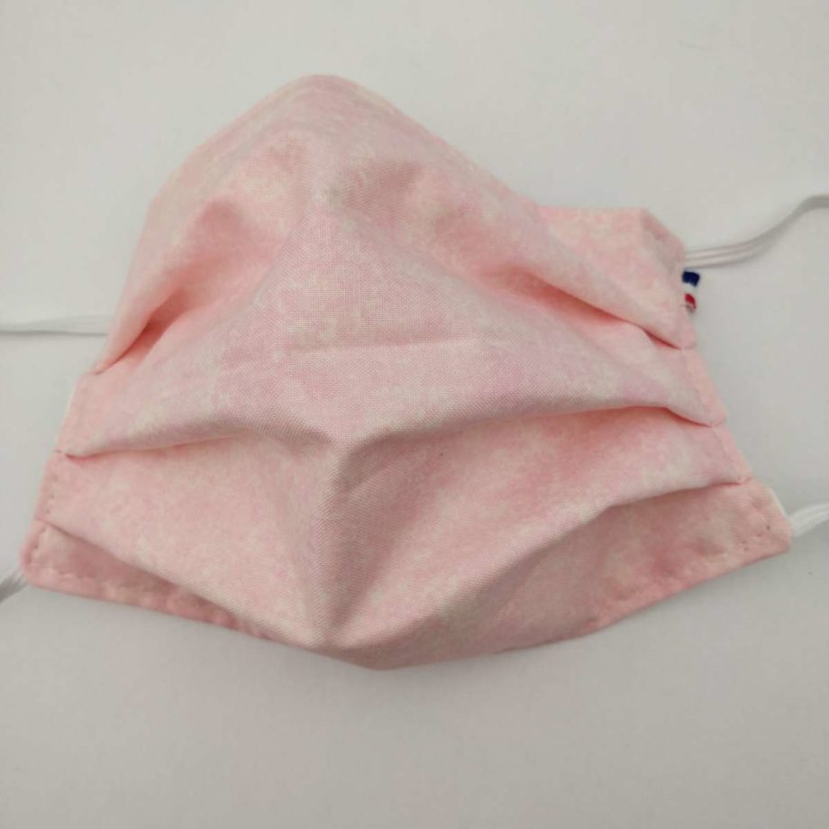 Masque barrière adulte FEMME ou ADO avec pince-nez