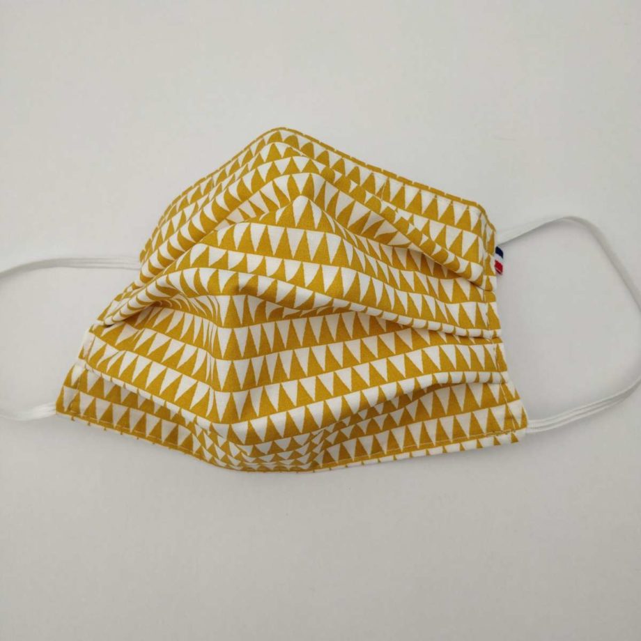 Masque barrière adulte FEMME ou ADO avec pince-nez