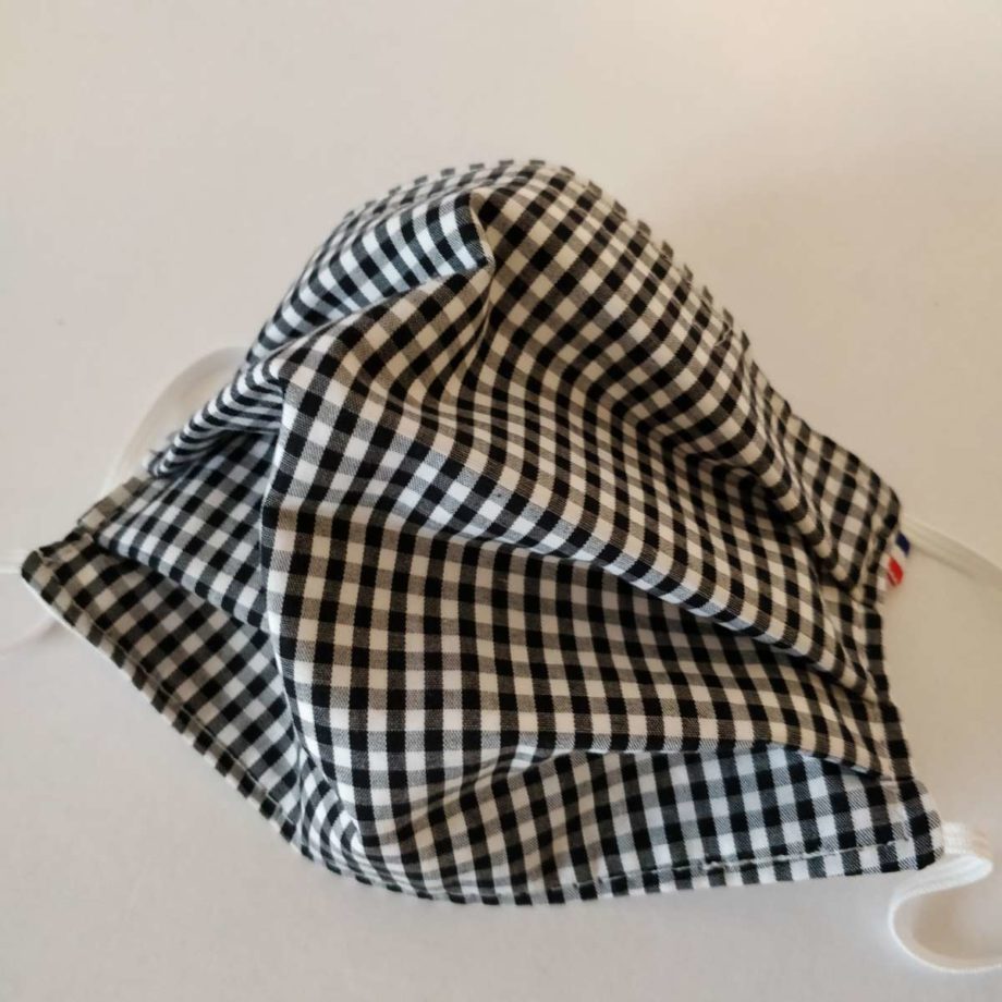 Masque barrière adulte FEMME ou ADO avec pince-nez