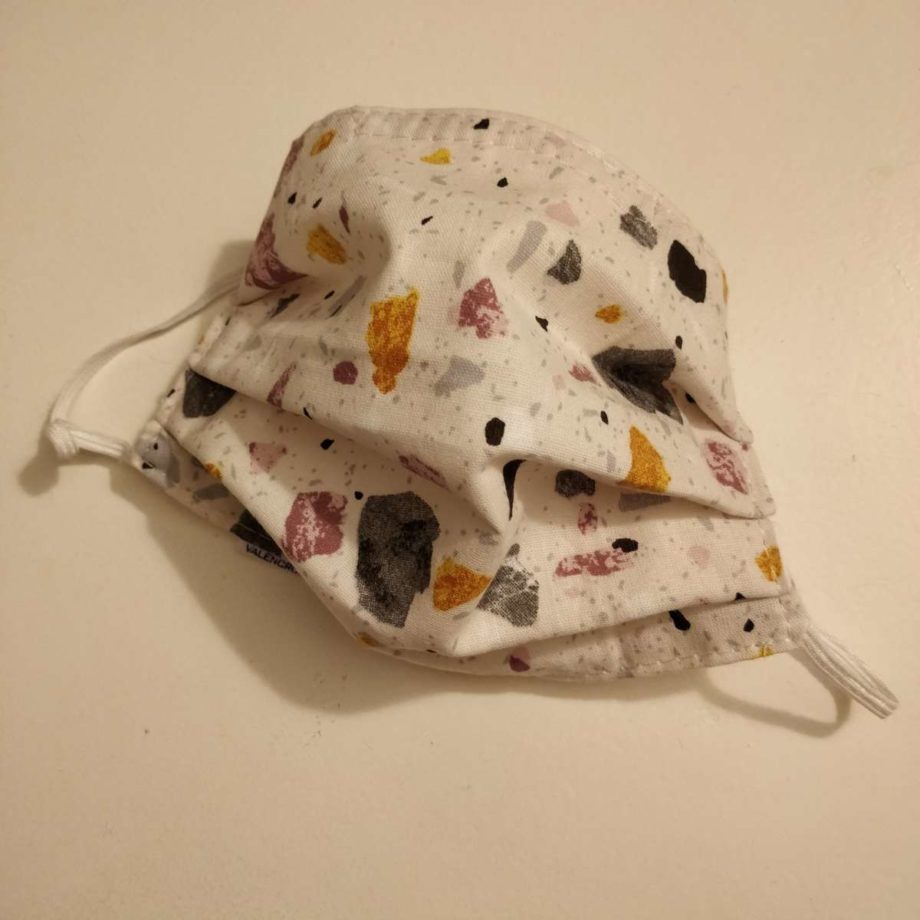 Masque barrière adulte FEMME ou ADO avec pince-nez