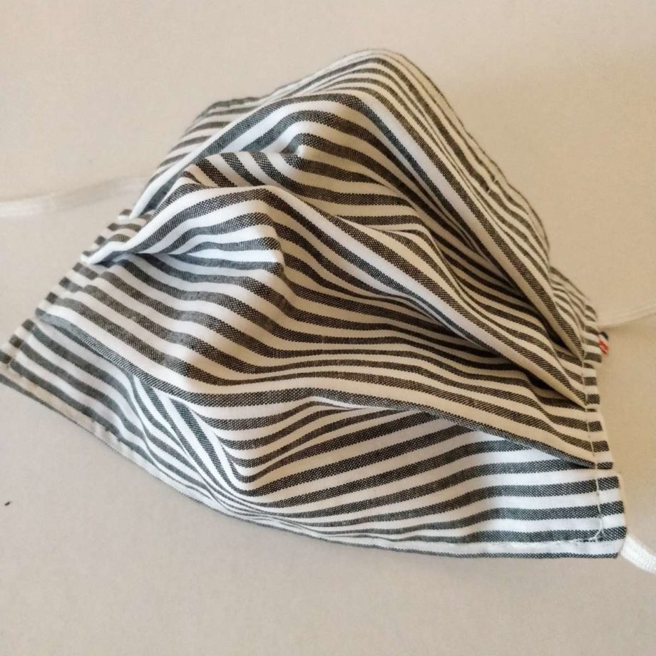 Masque barrière adulte FEMME ou ADO avec pince-nez