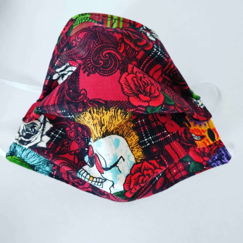 Masque barrière adulte FEMME ou ADO avec pince-nez