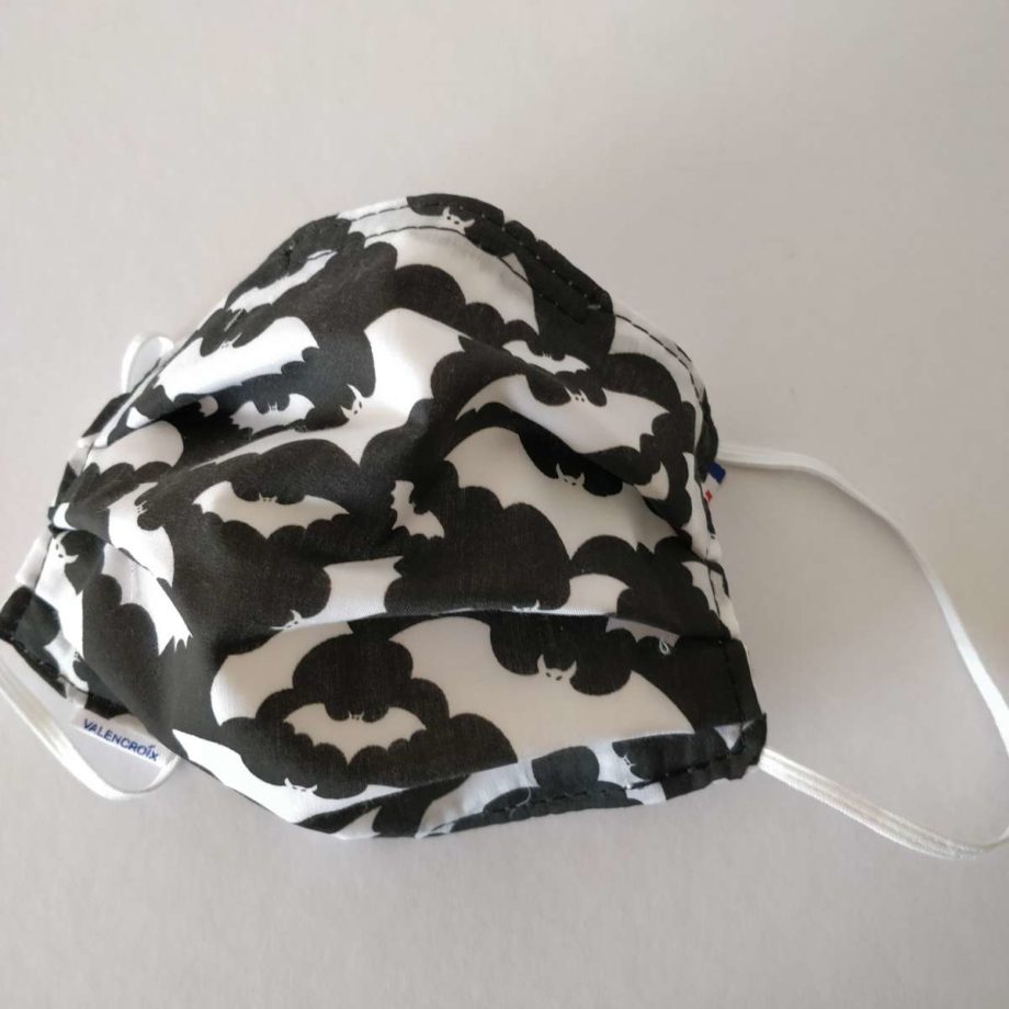Masque barrière adulte HOMME avec pince-nez