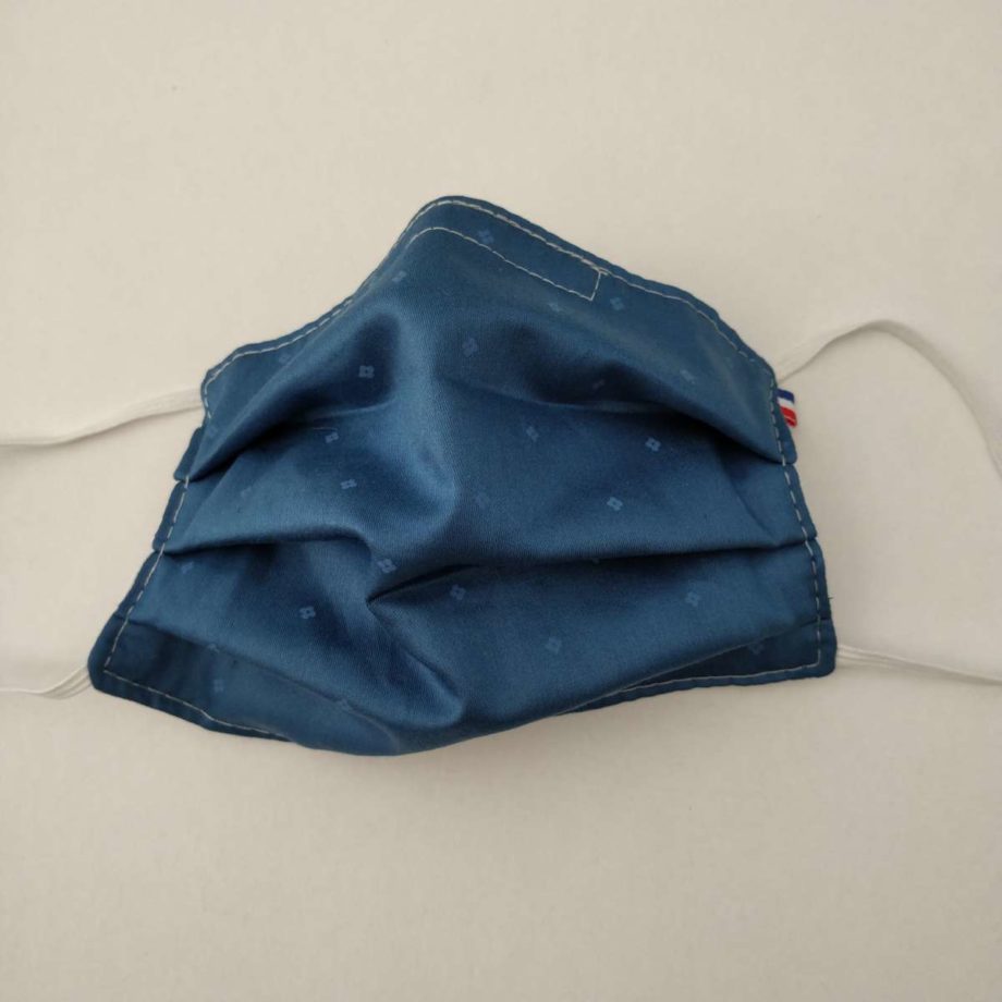 Masque barrière adulte  HOMME avec pince-nez
