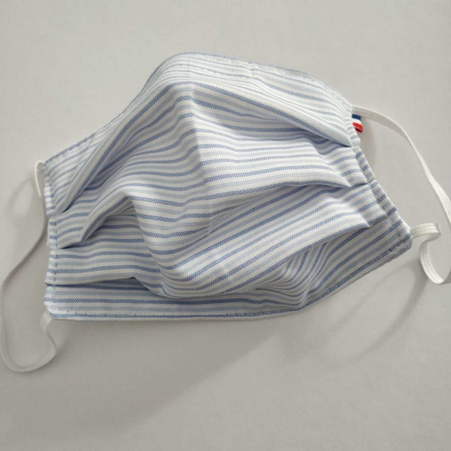 Masque barrière adulte HOMME avec pince-nez