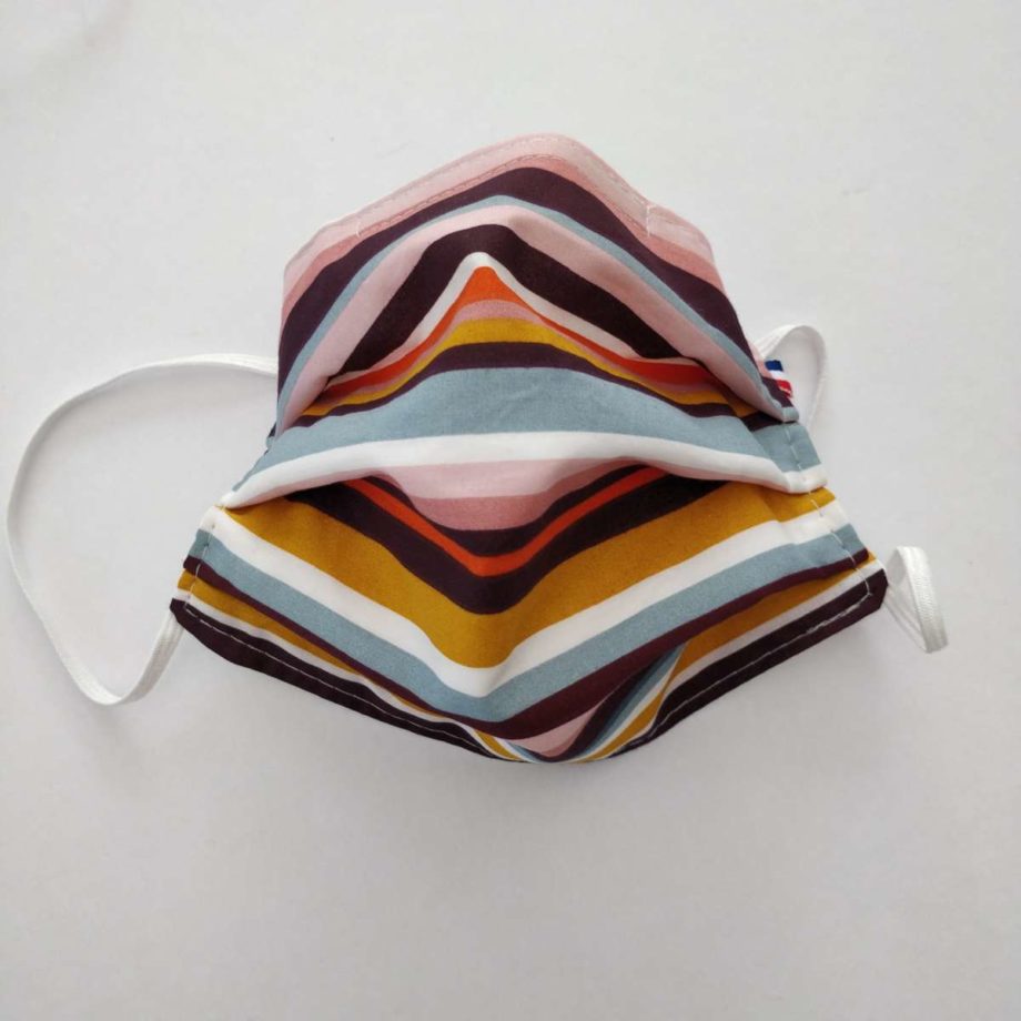 Masque barrière adulte HOMME avec pince-nez