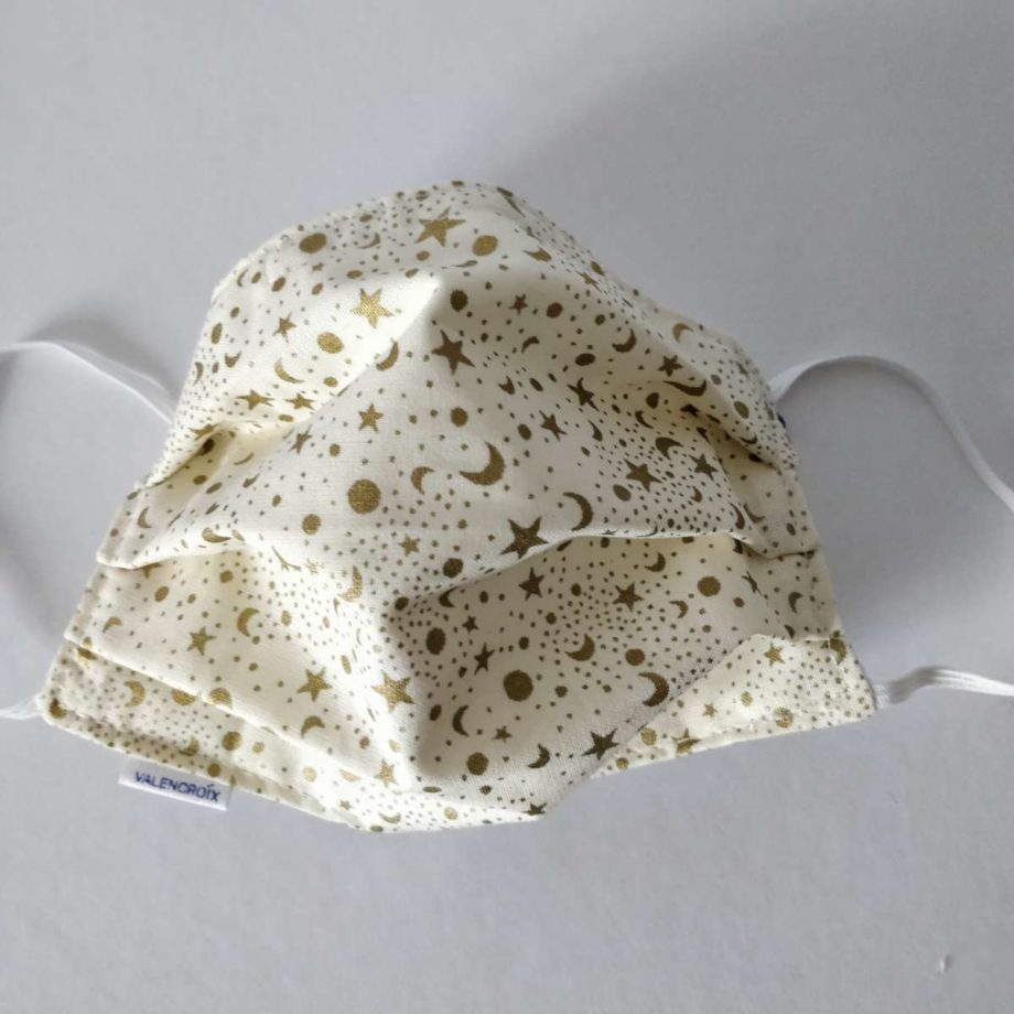 Masque barrière adulte FEMME ou ADO avec pince-nez - Edition Noël