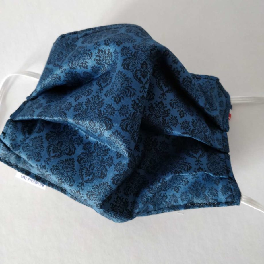 Masque barrière adulte HOMME avec pince-nez - Edition Noël