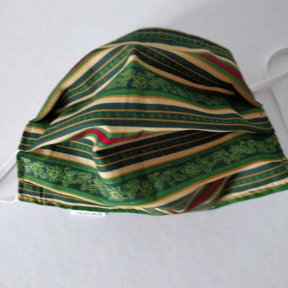 Masque barrière adulte HOMME avec pince-nez - Edition Noël