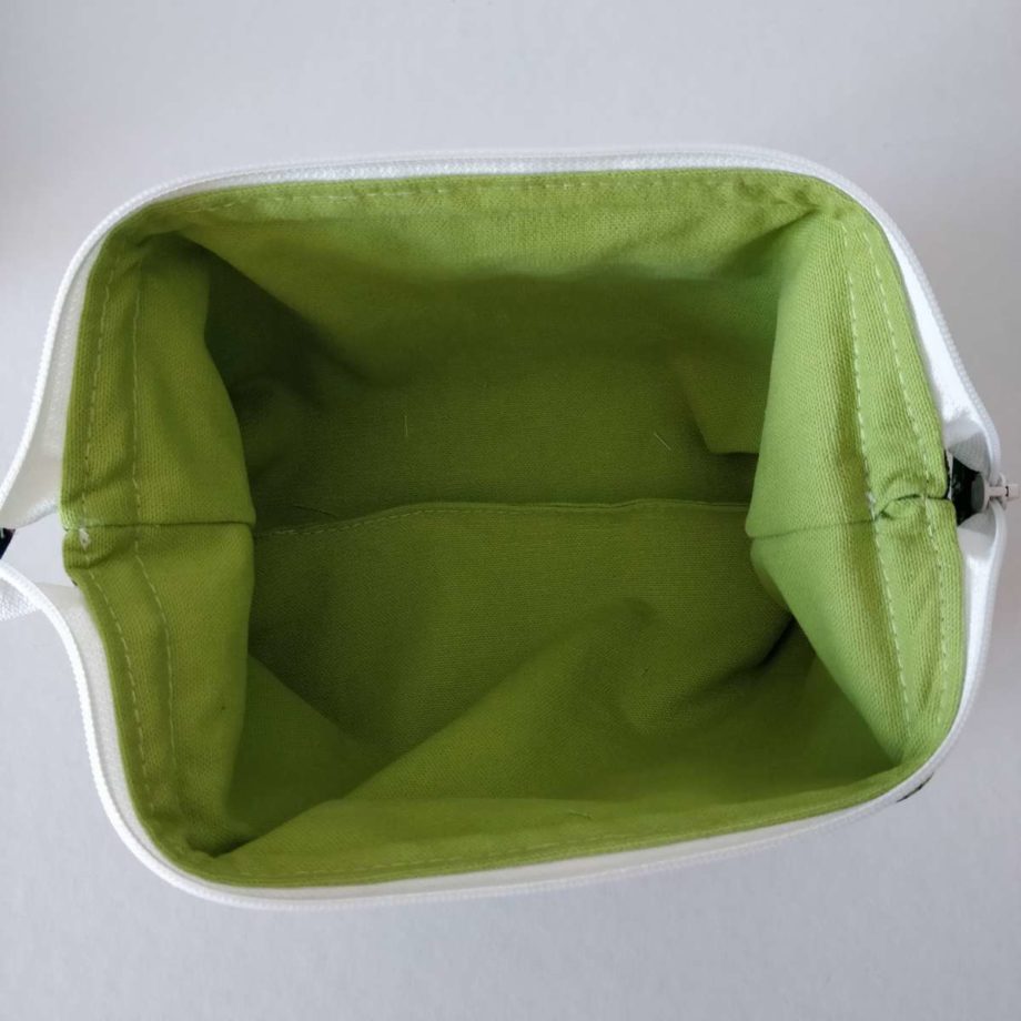 Trousse zippée grande taille avec cadre d'ouverture - Valencroix