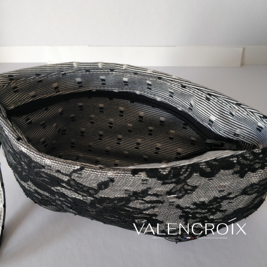 Sac pochette en dentelle Calais-Caudry - Valencroix