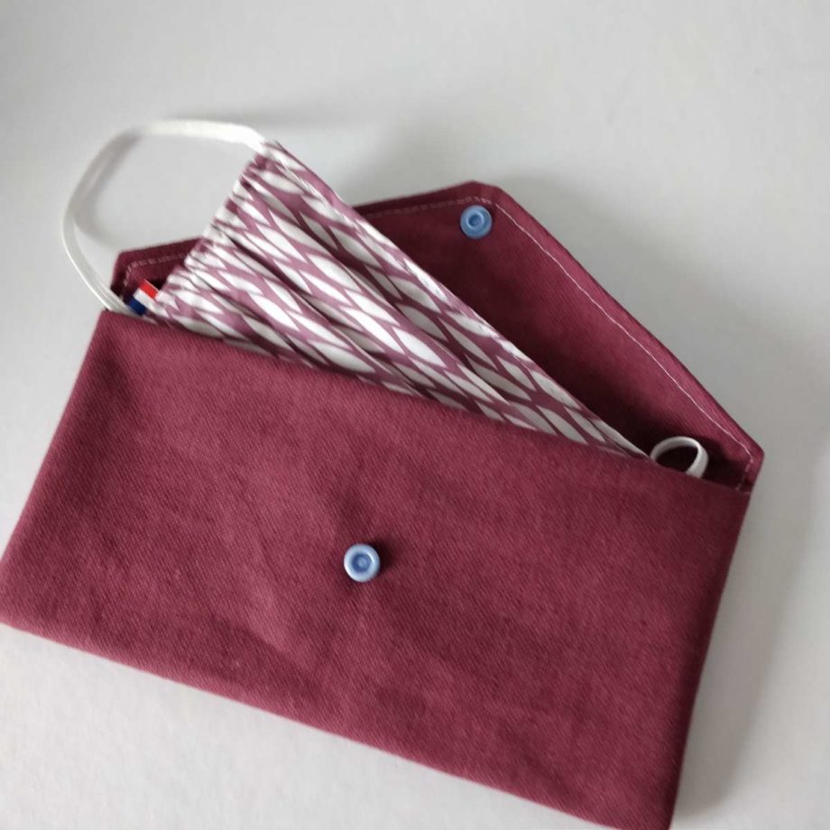 Pochette pour masques