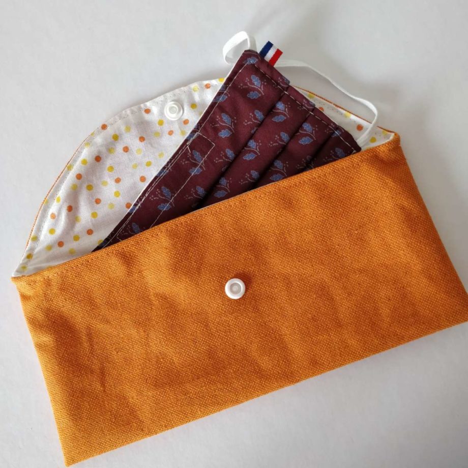 Pochette pour masques