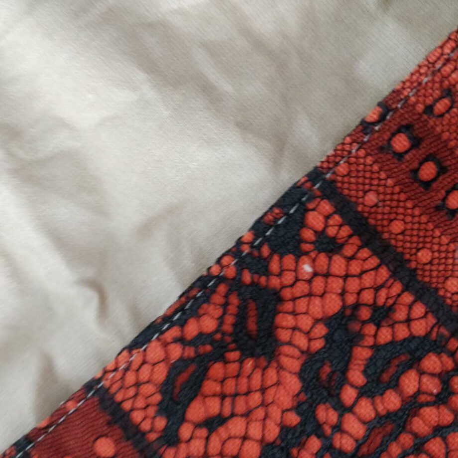 Pochette pression en dentelle Calais-Caudry  - Valencroix