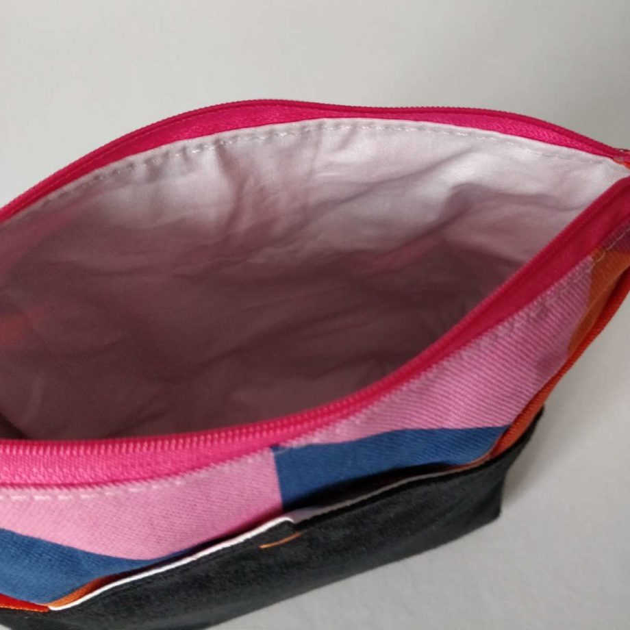 Trousse zippée colorée (Coloris inversé)