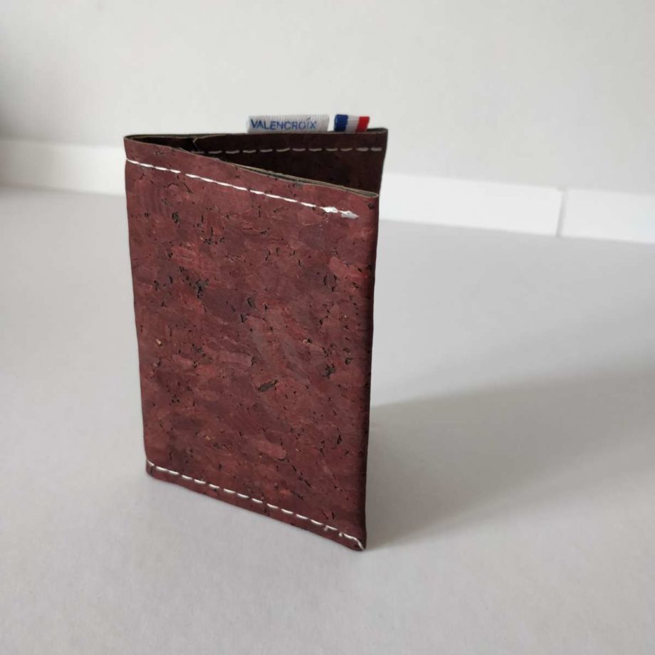 Porte-cartes - liège marron