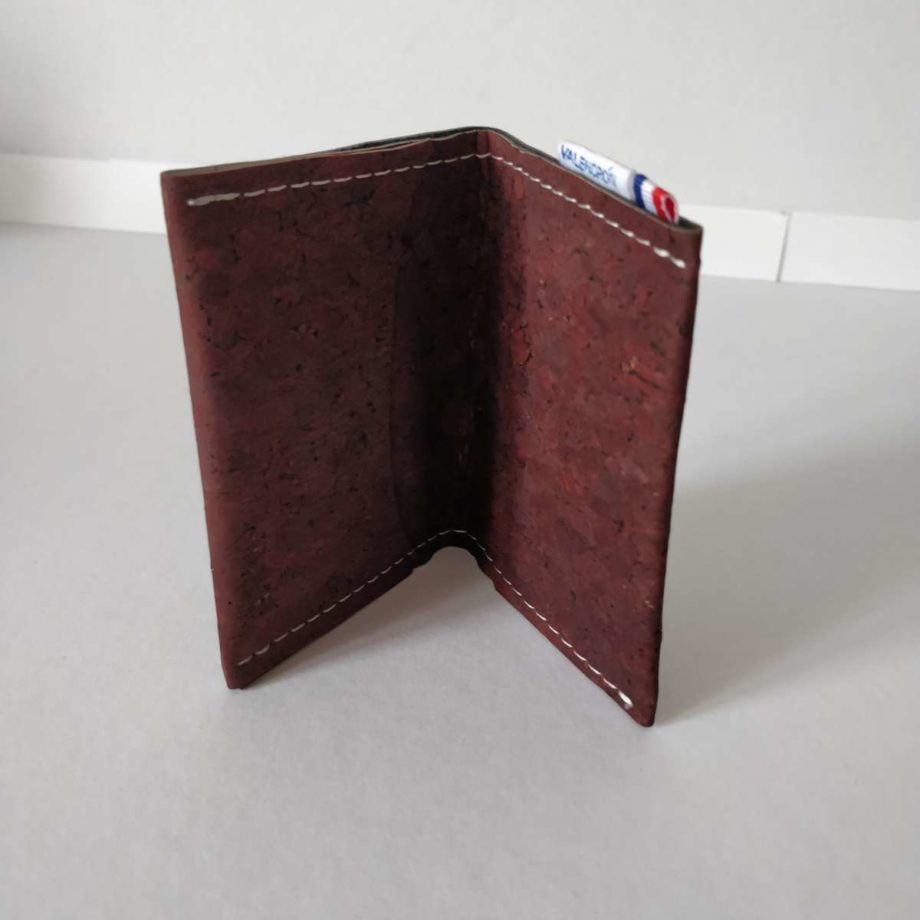 Porte-cartes - liège marron
