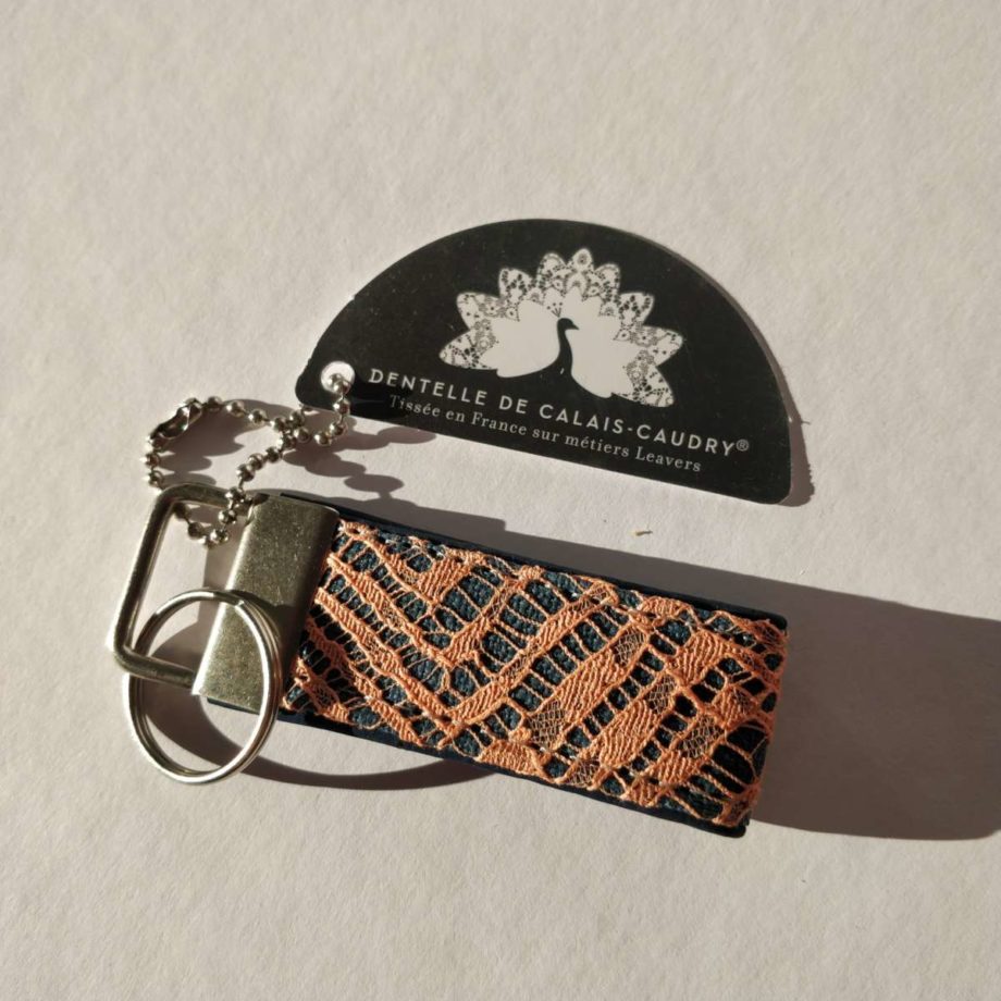 Porte-clé dentelle Calais-Caudry