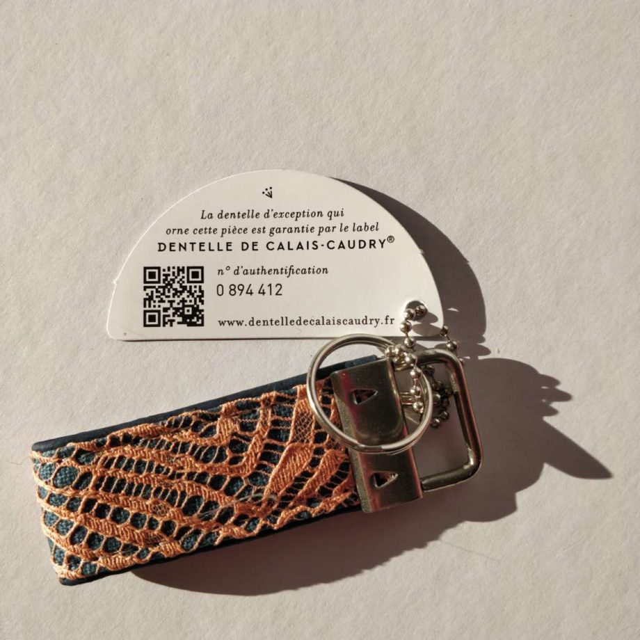 Porte-clé dentelle Calais-Caudry