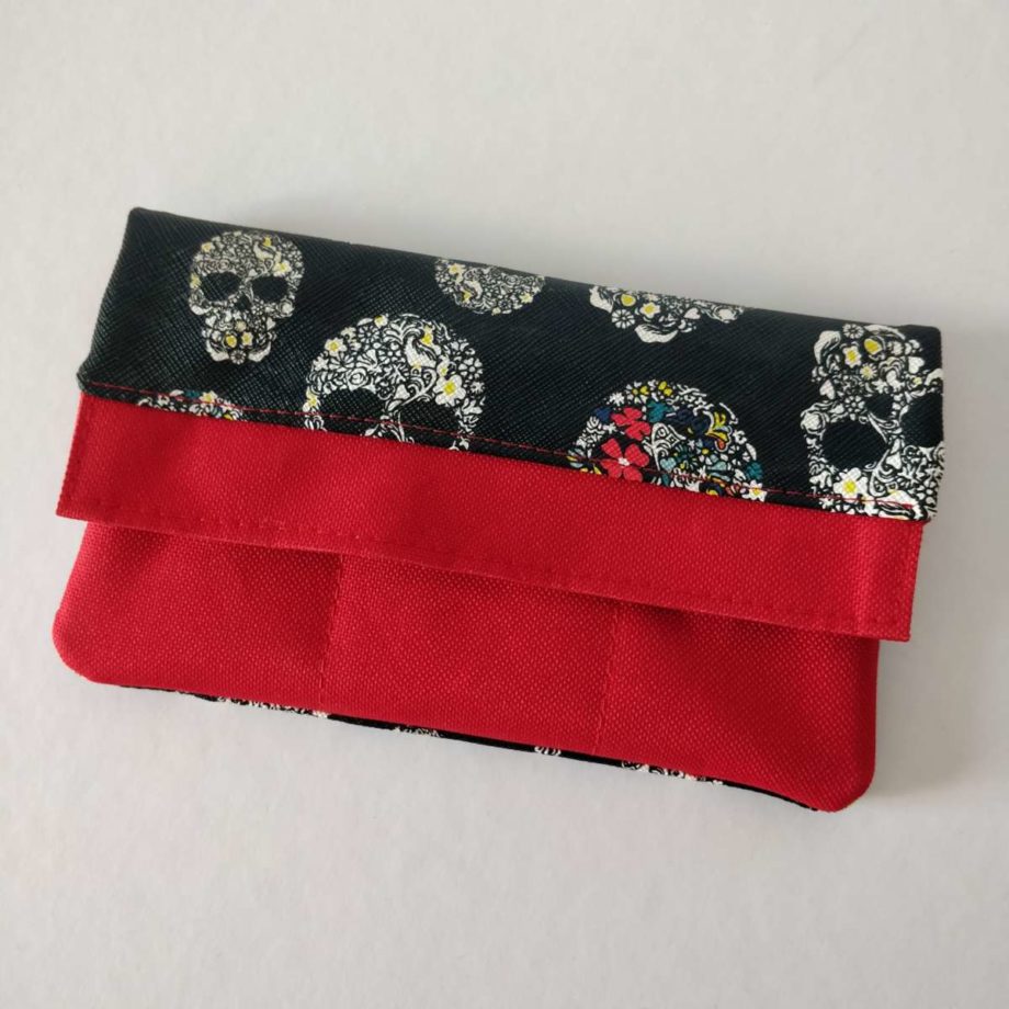 Portefeuille "tête de mort"