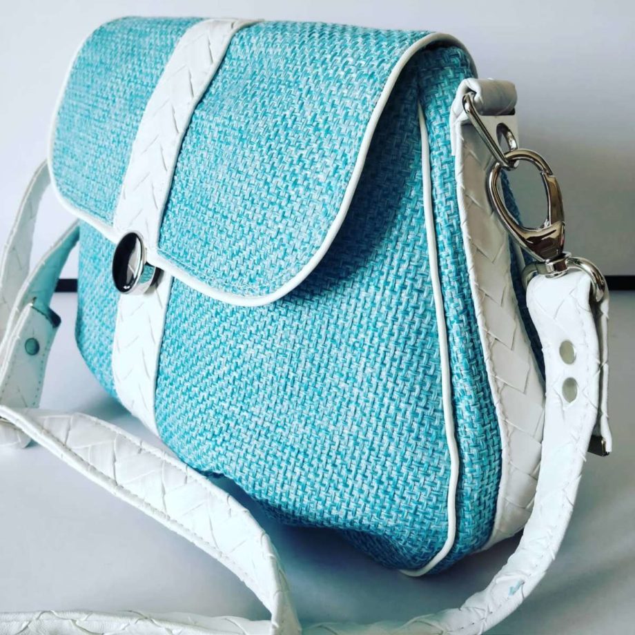 Sac Gabriella - Sisal bleu