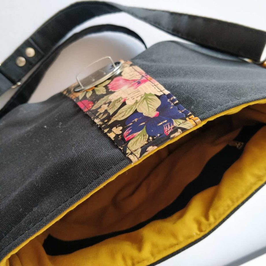 Sac Gabriella - liège fleuri