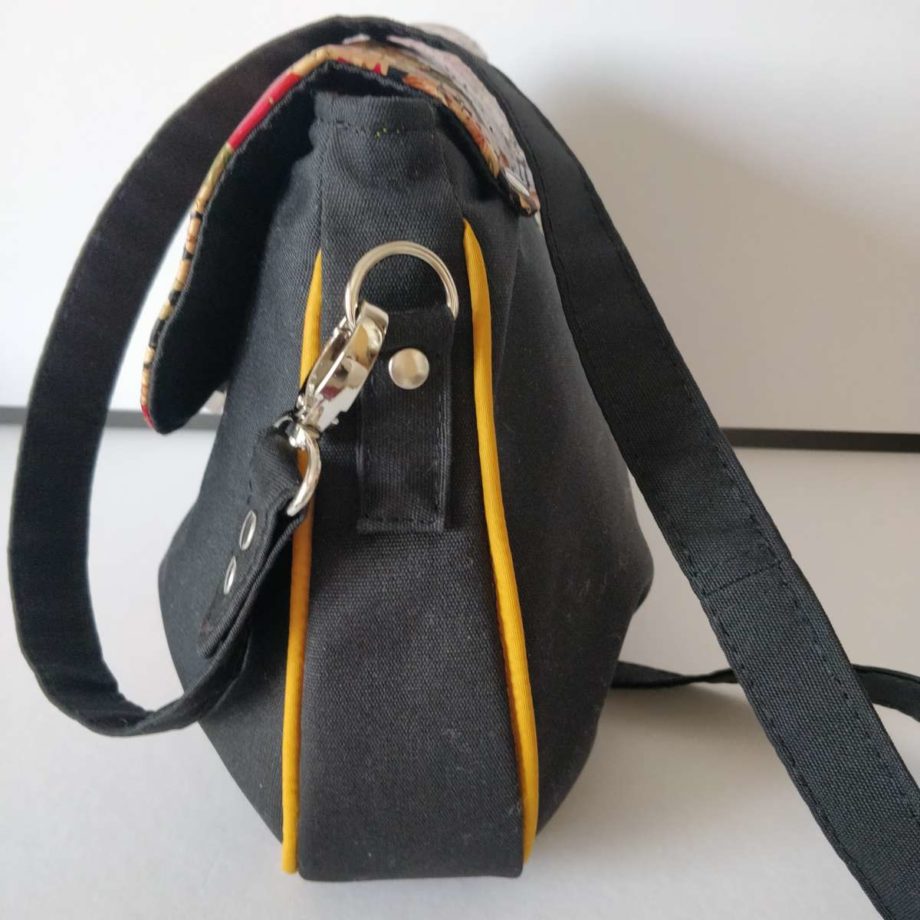 Sac Gabriella - liège fleuri