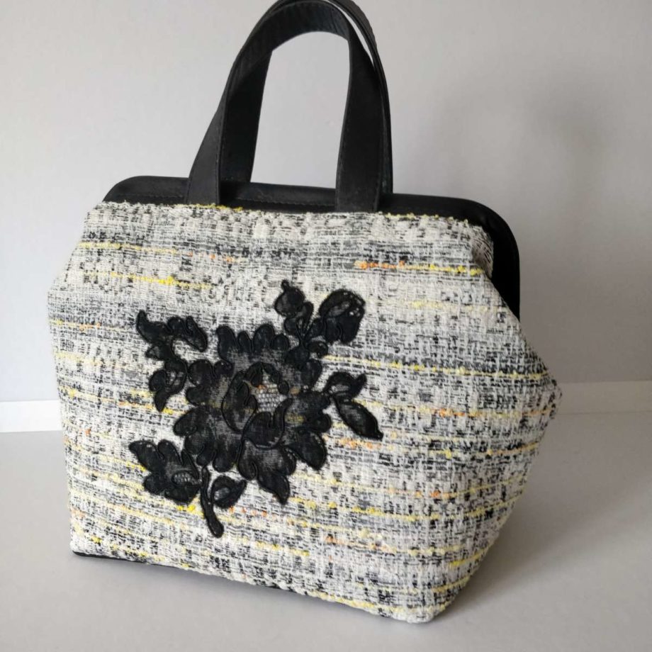 Sac "Mary Poppins" dentelle de Lyon maison 1889