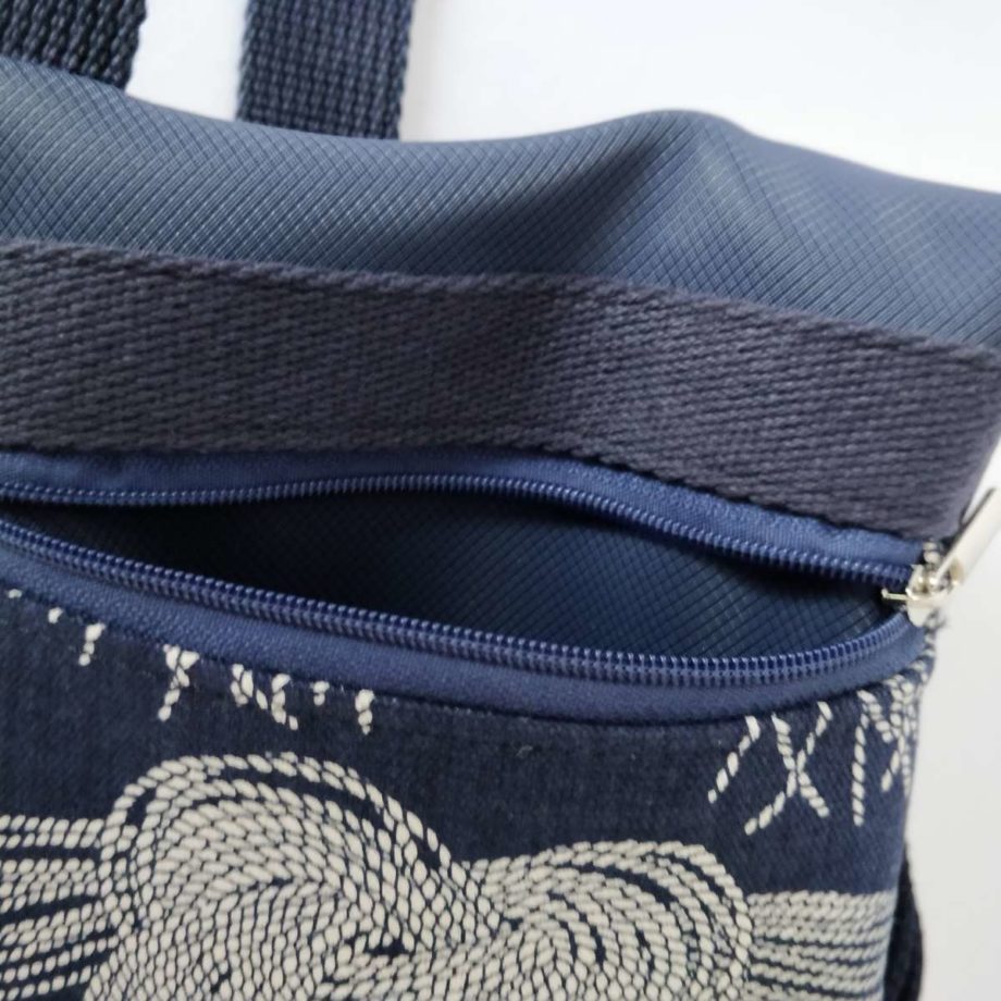 Sac bandoulière bebop marine