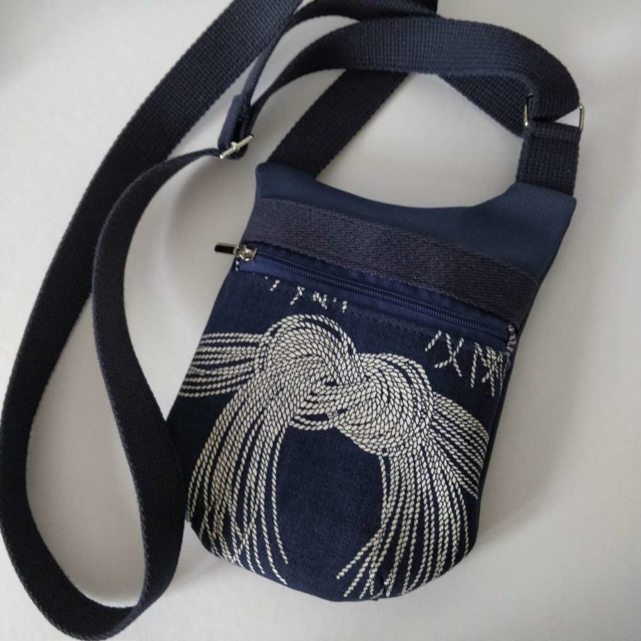 Sac bandoulière bebop marine